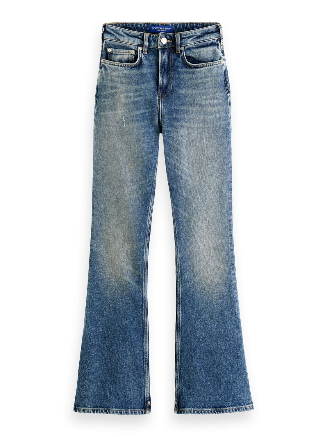 High Waist Classic Flared Jeans